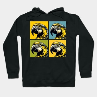 Pop Yellow-Naped Amazon Art - Cool Birds Hoodie